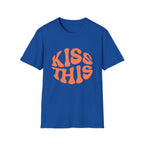 Kiss This Playful Graphic T-Shirt for Casual Wear
