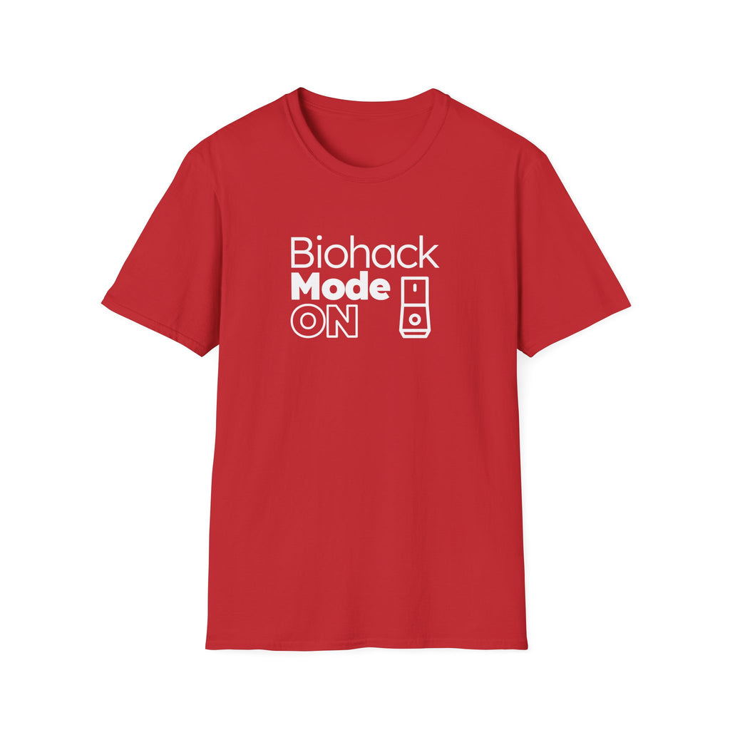Biohack Mode On Graphic T-shirt for Wellness Enthusiasts
