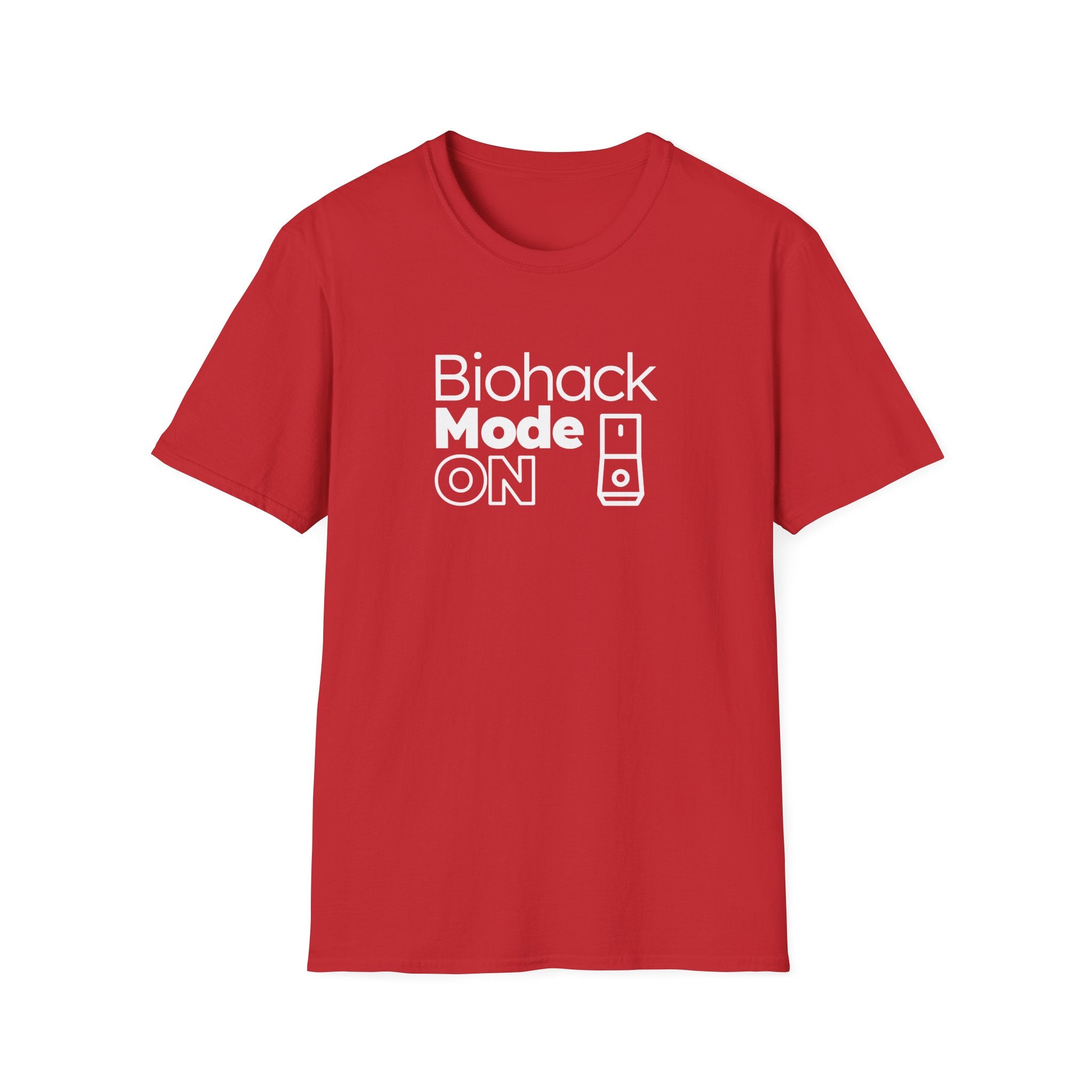 Biohack Mode On Graphic T-shirt for Wellness Enthusiasts