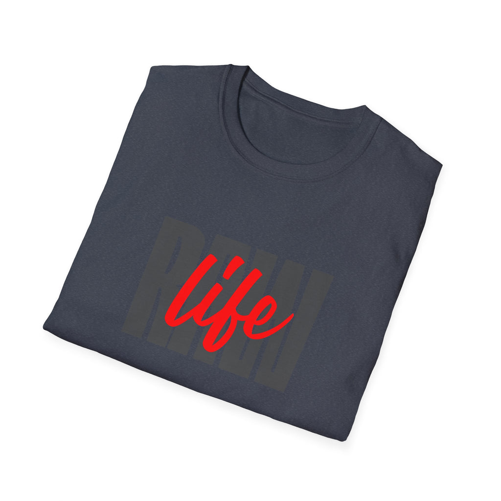 Raw Life T-Shirt with Bold Graphic Design