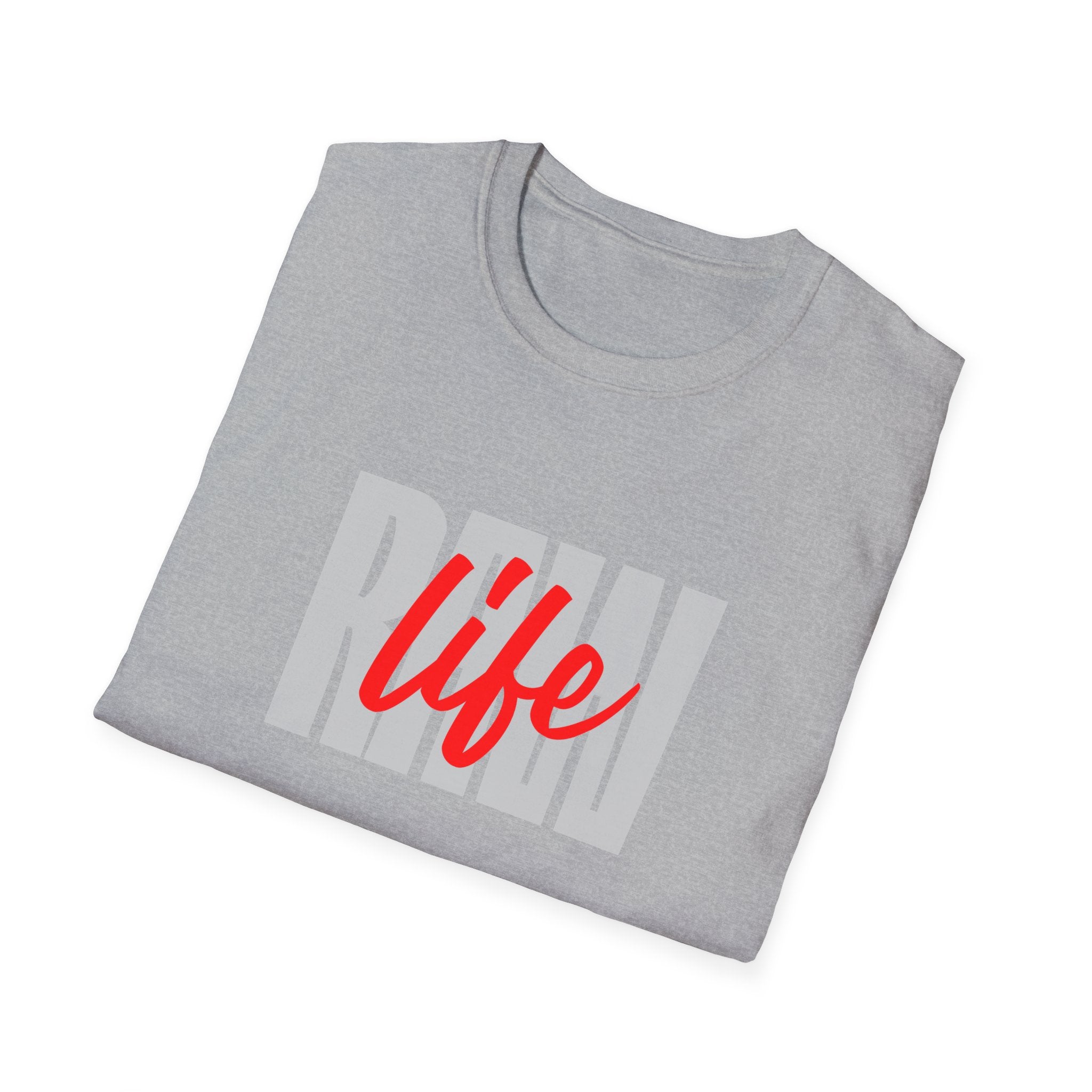 Raw Life T-Shirt with Bold Graphic Design