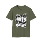 Stress Eats Your Gains Graphic T-Shirt
