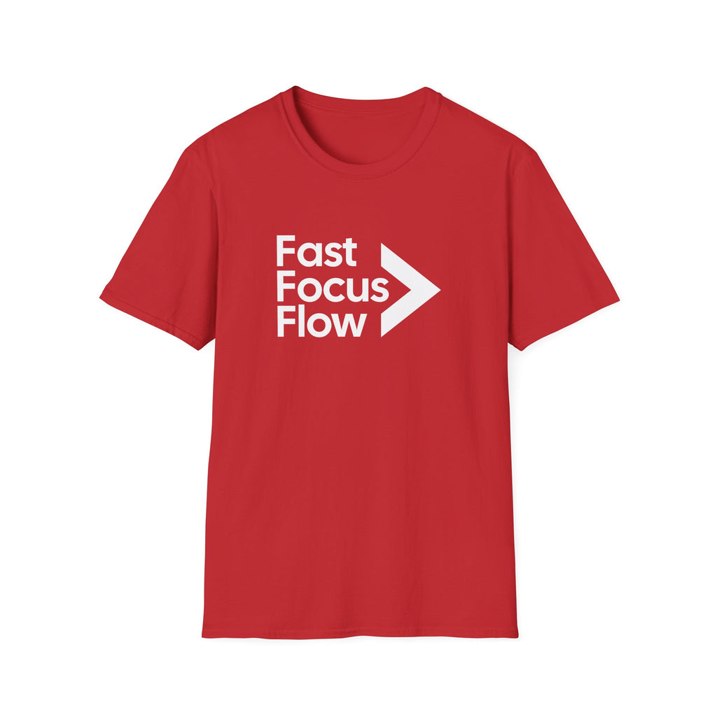 Fast Focus Flow Motivational T-Shirt