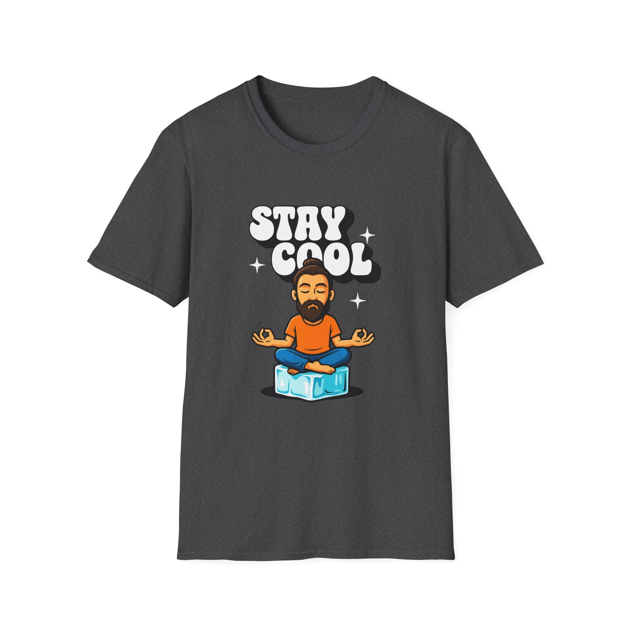 Stay Cool Man Graphic T-shirt with Chill Design