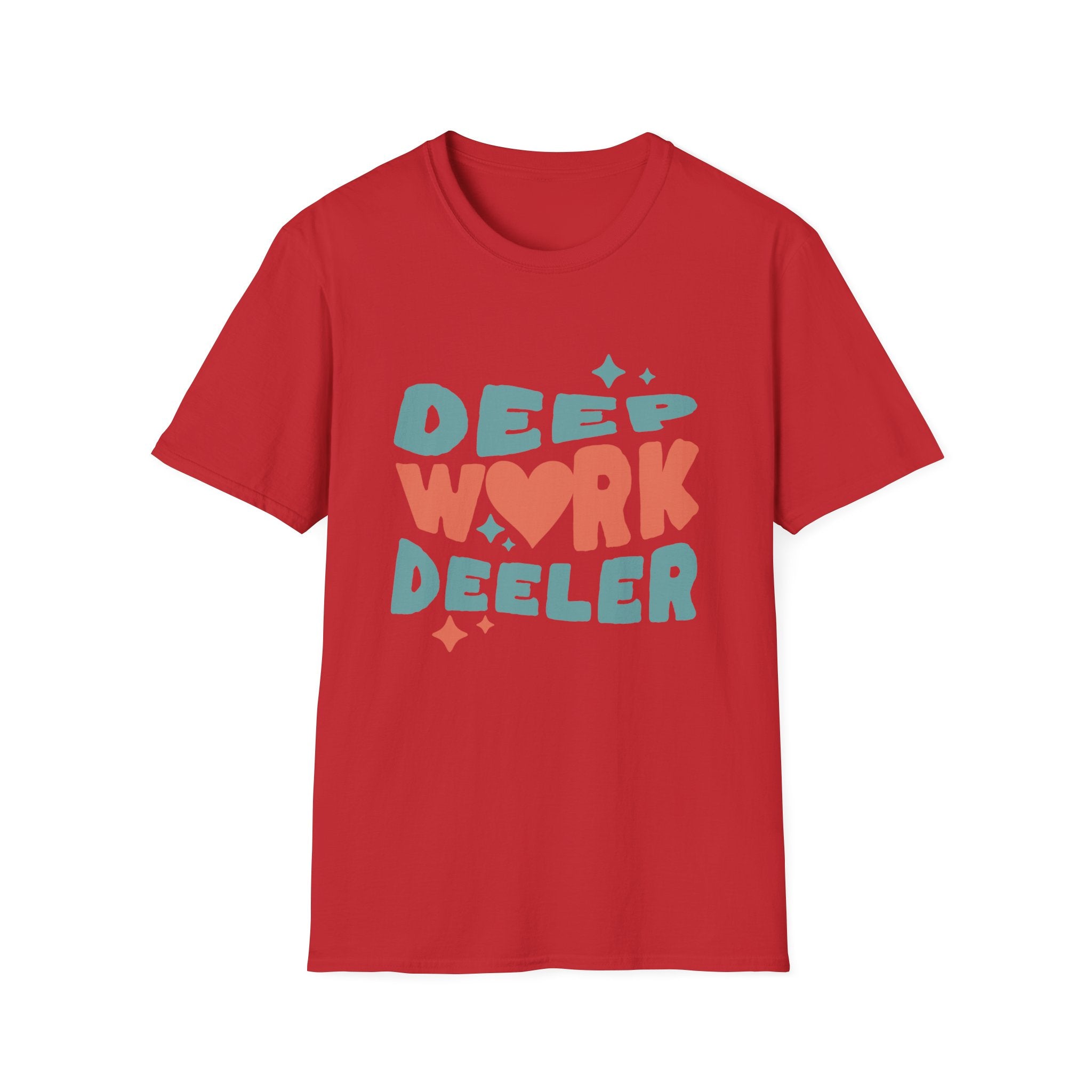 Deep Work Deeler Graphic T-Shirt for Focus Lovers