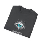 Stylish Blink Later Eye Graphic T-shirt