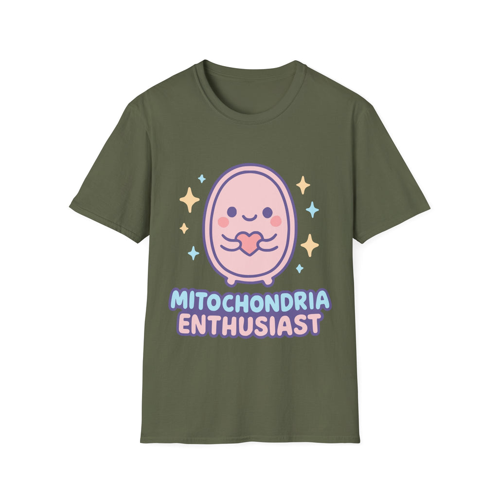 Mitochondria Enthusiast T-Shirt with Cute Design
