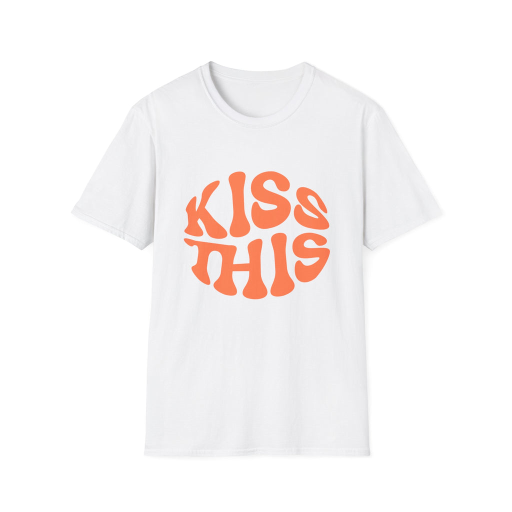 Kiss This Playful Graphic T-Shirt for Casual Wear