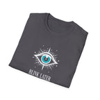 Stylish Blink Later Eye Graphic T-shirt