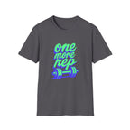 One More Rep Dumbbells Motivational Fitness T-Shirt