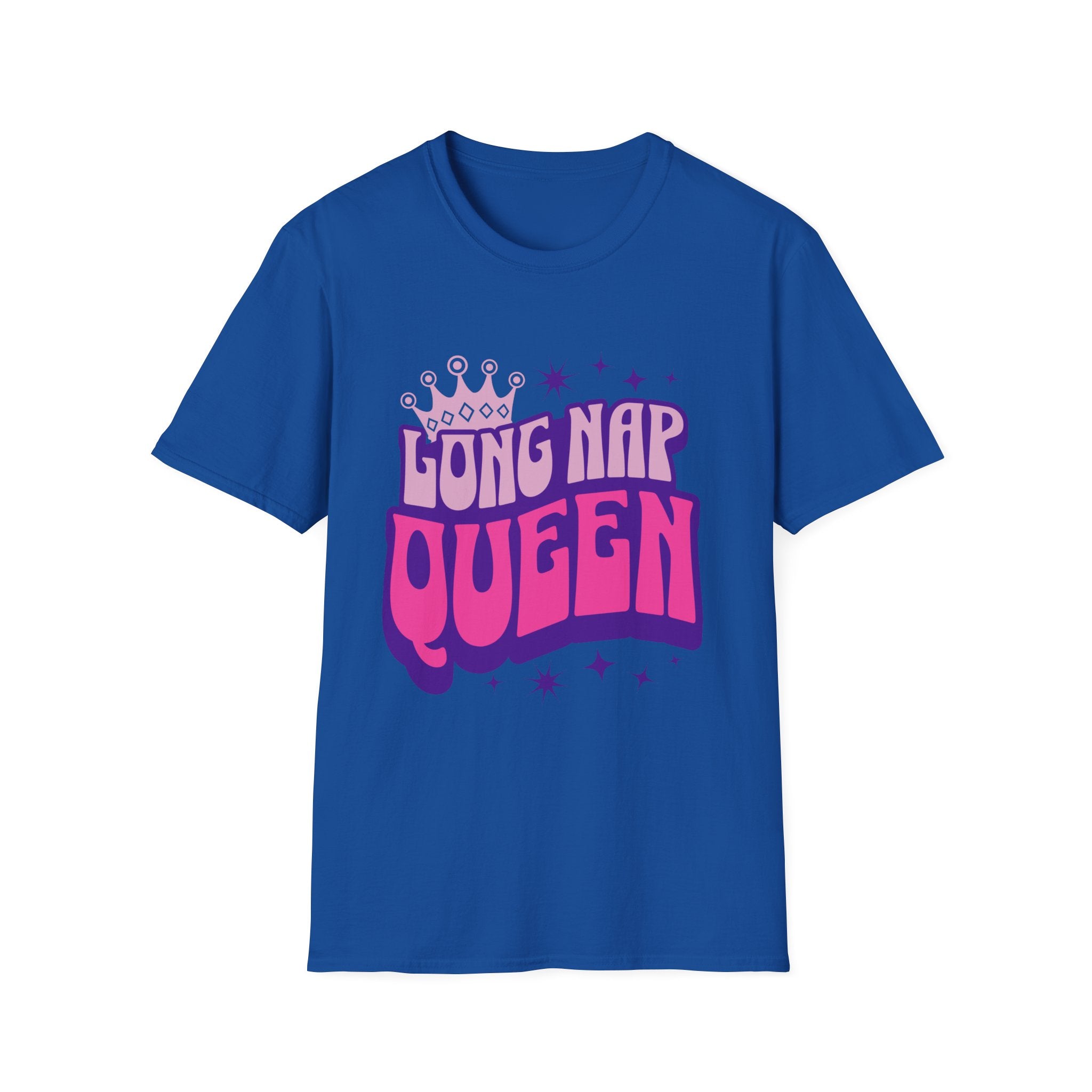 Long Nap Queen Graphic T-Shirt for Comfortable Relaxation