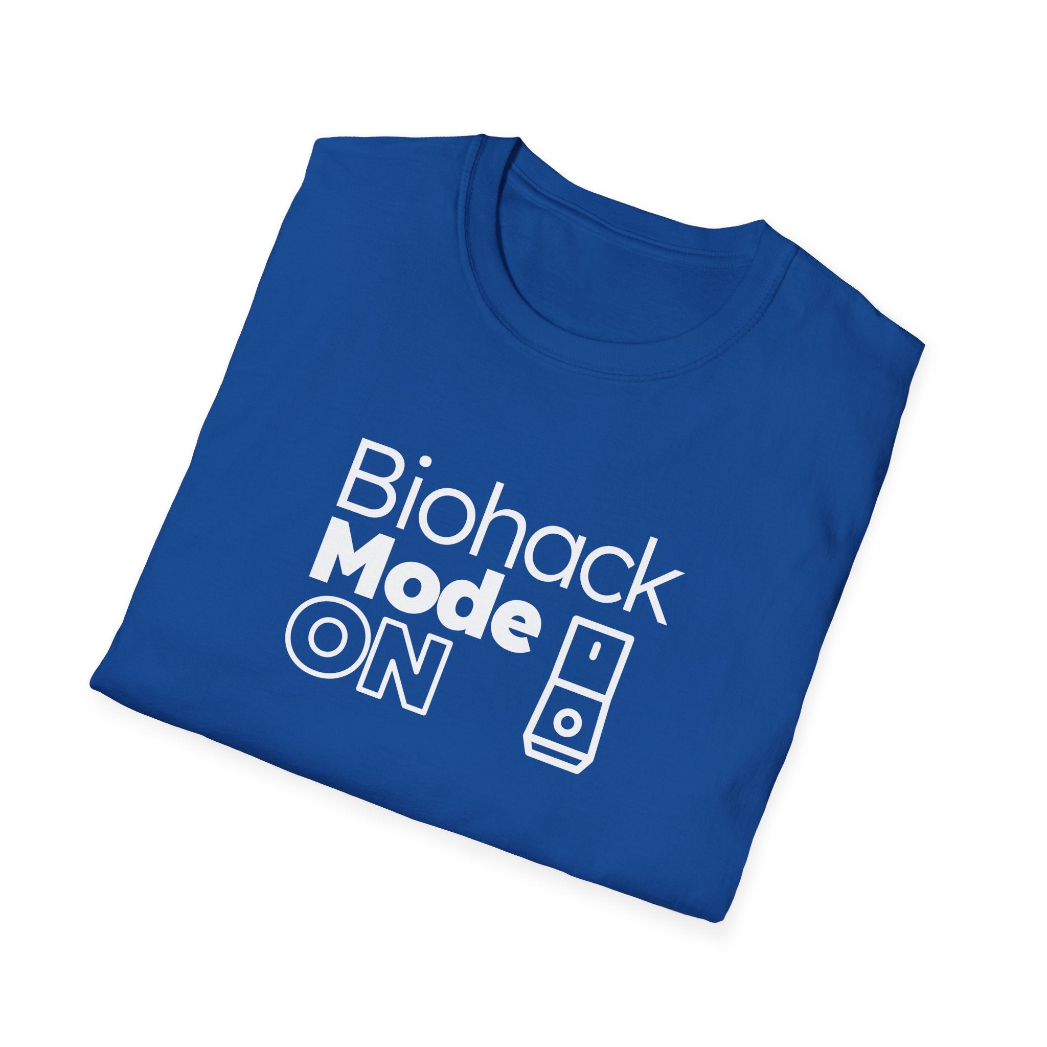 Biohack Mode On Graphic T-shirt for Wellness Enthusiasts