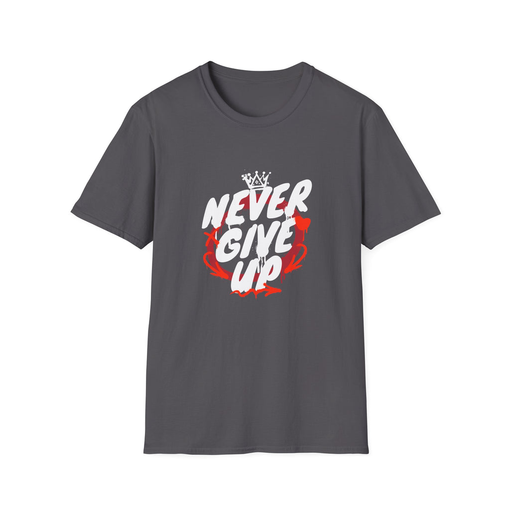 Never Give Up Motivational T-Shirt