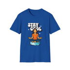 Stay Cool Woman T-shirt with Meditative Design