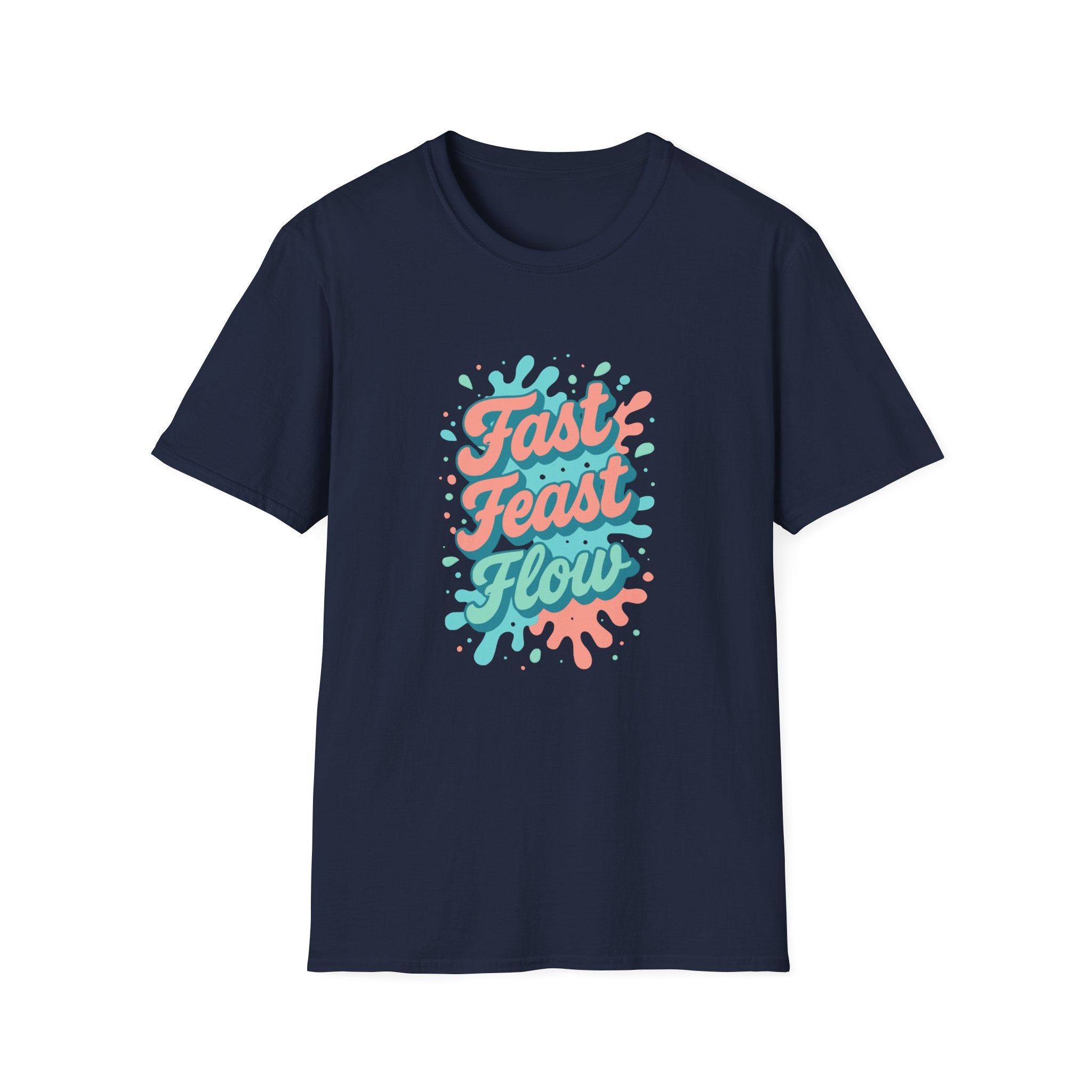 Fast Feast Flow T-Shirt with Splash Design