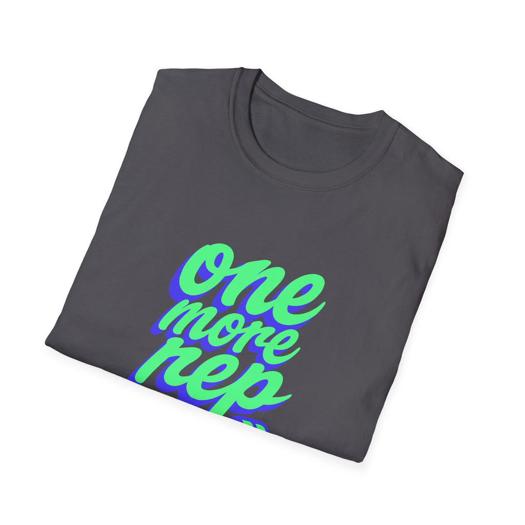 One More Rep Dumbbells Motivational Fitness T-Shirt