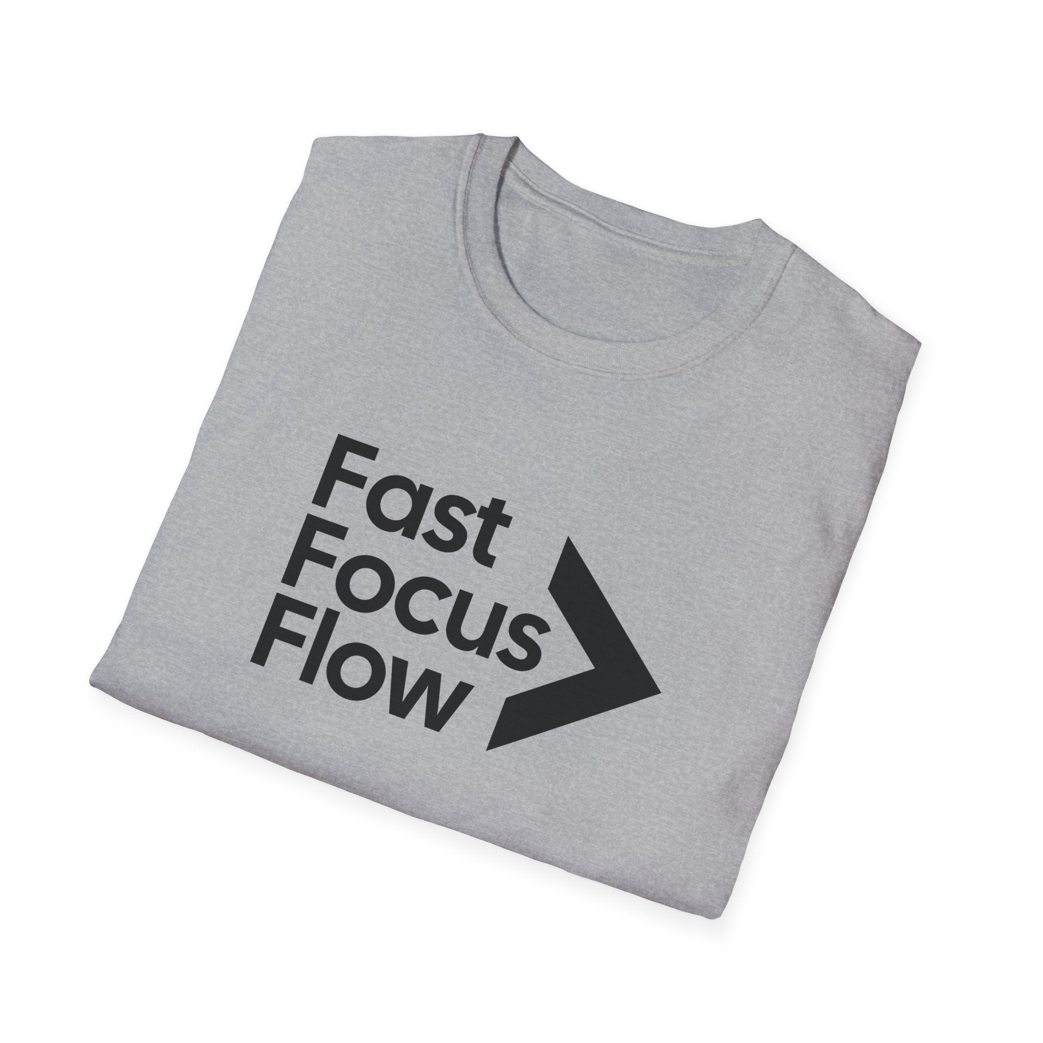Fast Focus Flow Motivational T-Shirt