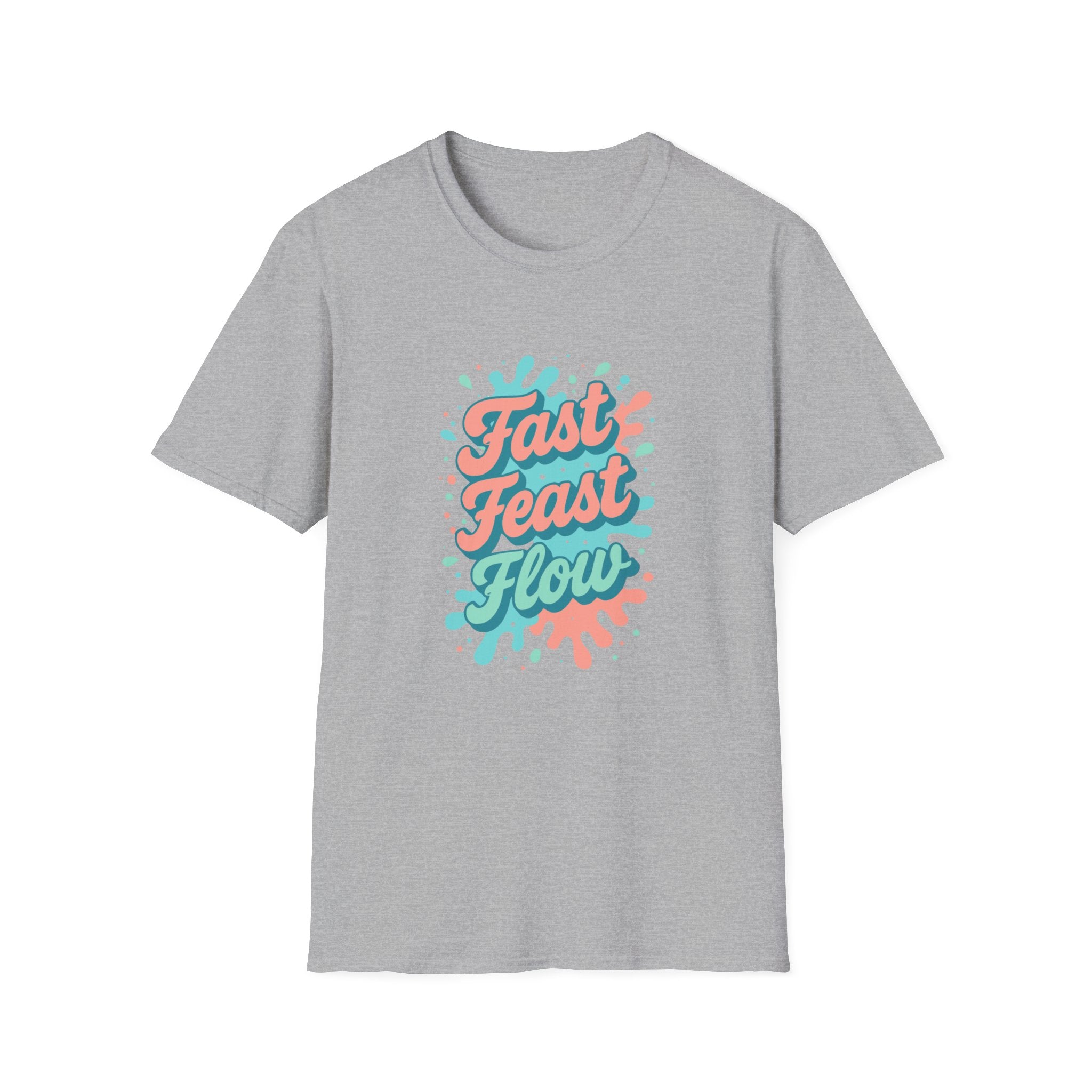 Fast Feast Flow T-Shirt with Splash Design