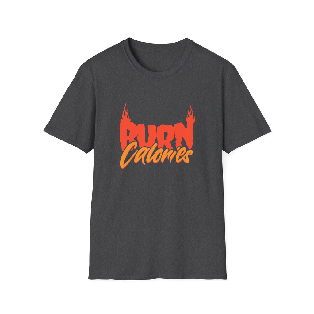 Burn Calories Motivational Fitness T-shirt
