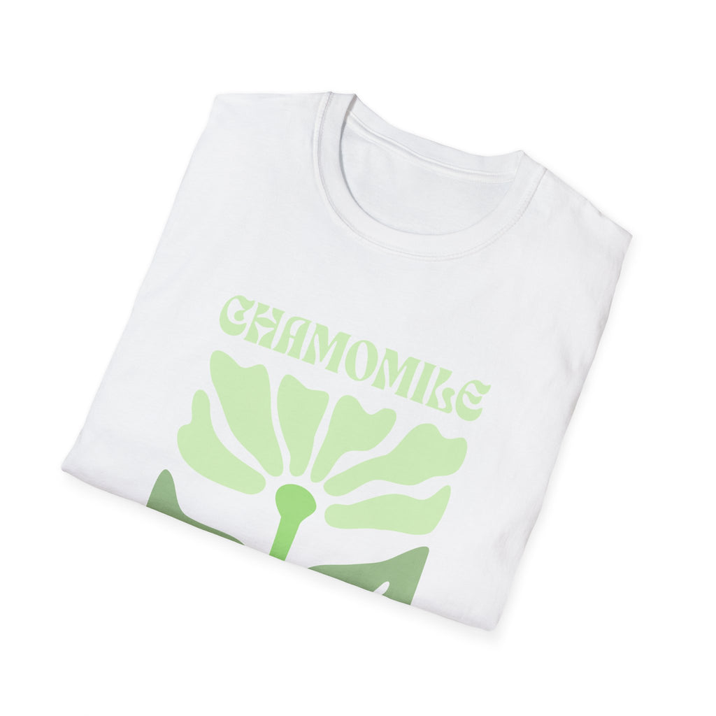 Chamomile Infused Graphic T-Shirt for Nature Lovers