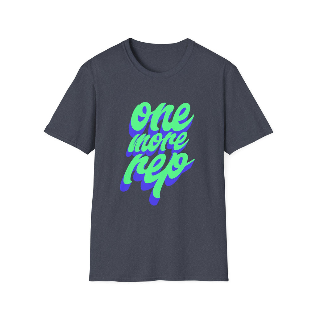 One More Rep Motivational Fitness T-Shirt