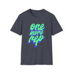 One More Rep Motivational Fitness T-Shirt