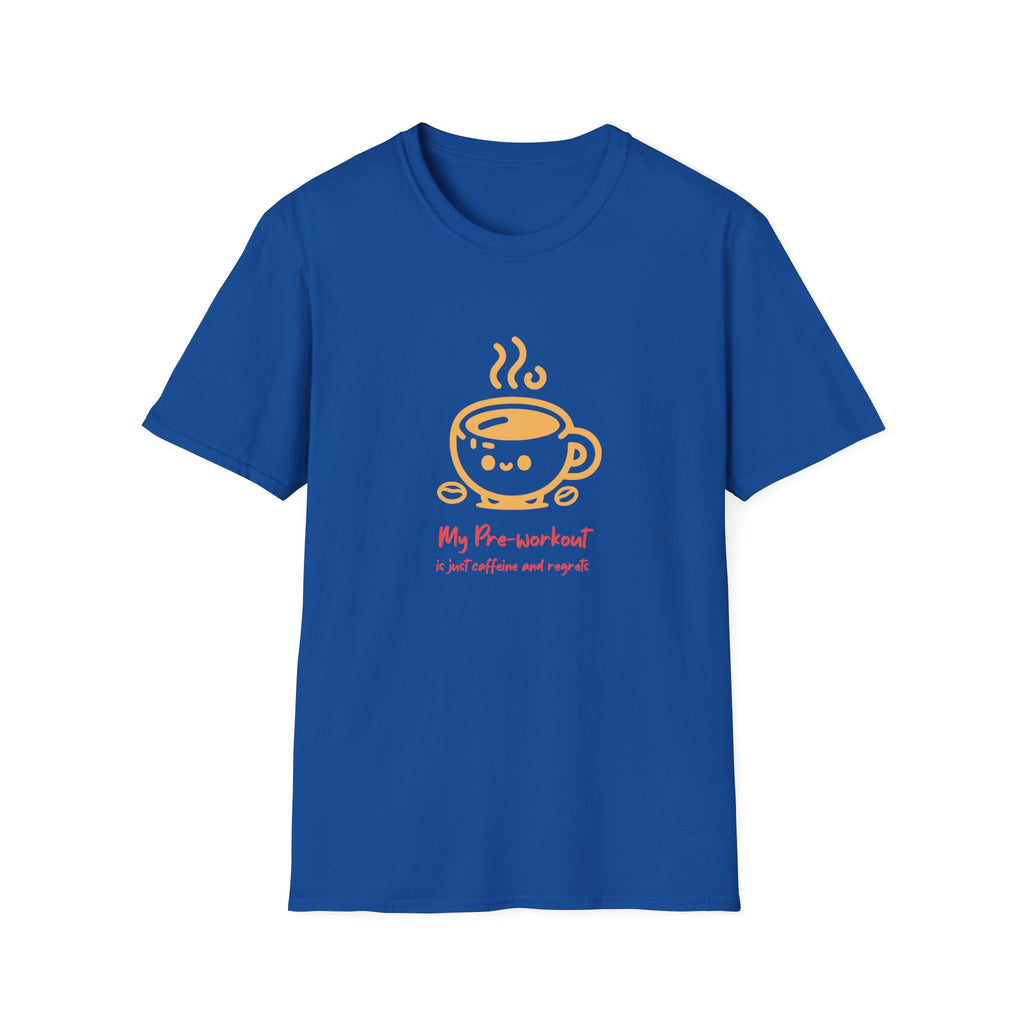 My Pre-Workout Coffee Cup T-Shirt for Fitness Enthusiasts