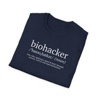 Biohacker Definition T-shirt for Science Enthusiasts