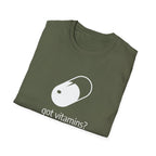 Got Vitamins? Graphic T-shirt with Pill Design
