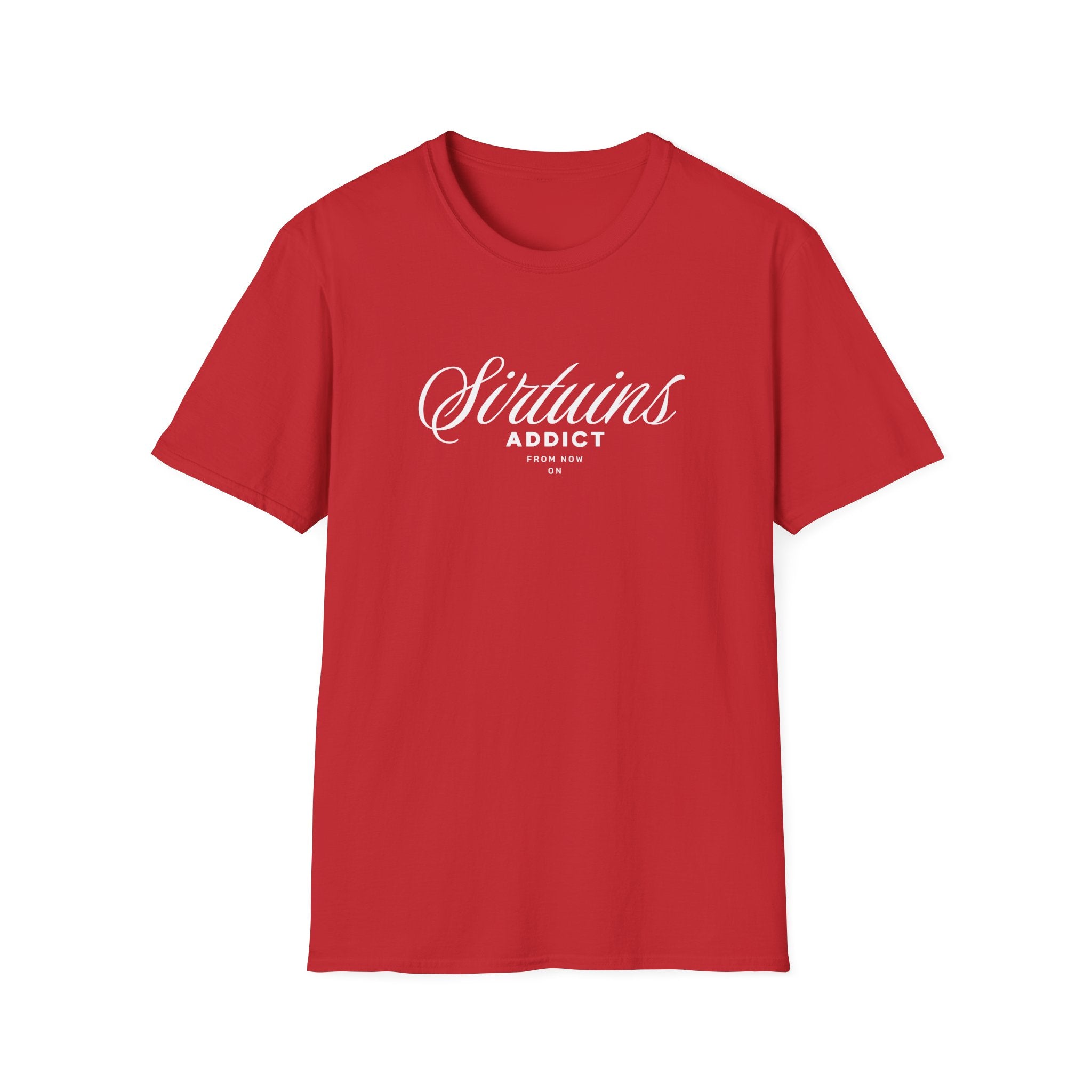 Sirtuins Addict Graphic T-shirt with Motivational Design