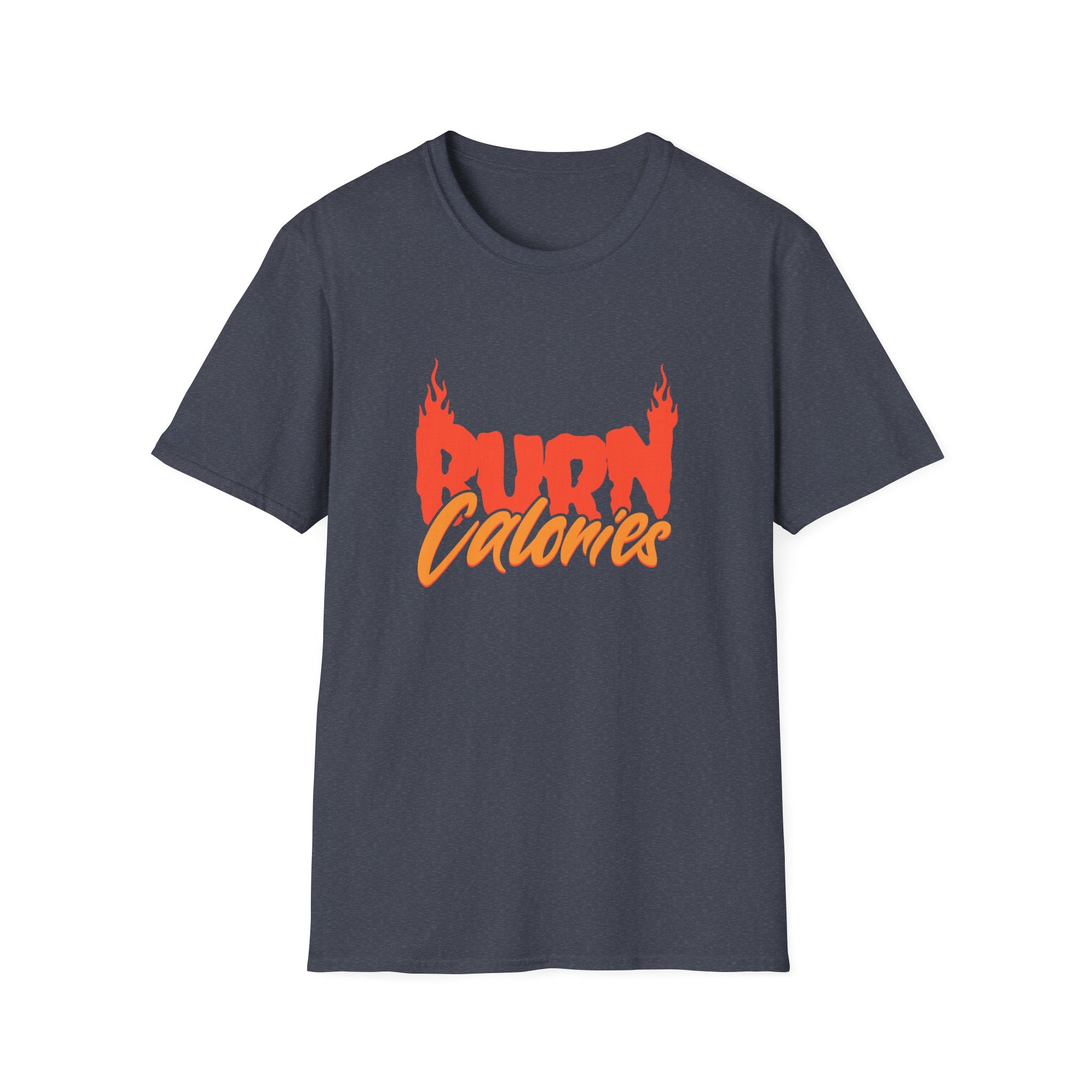 Burn Calories Motivational Fitness T-shirt