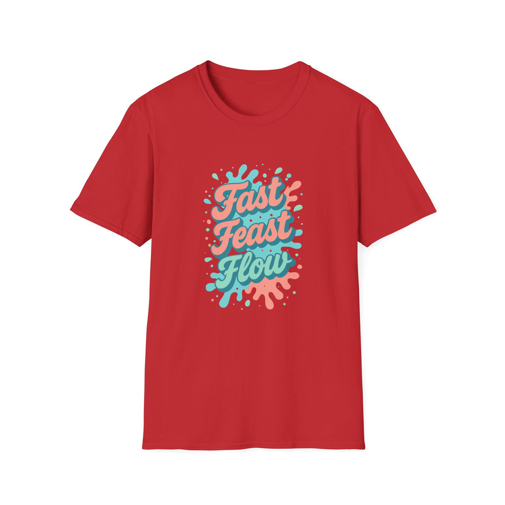 Fast Feast Flow T-Shirt with Splash Design