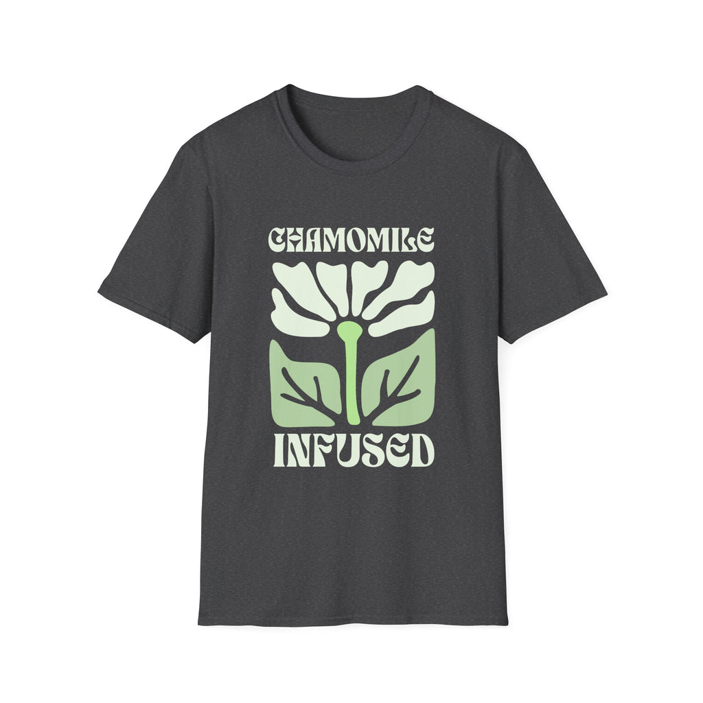 Chamomile Infused Graphic T-Shirt for Nature Lovers