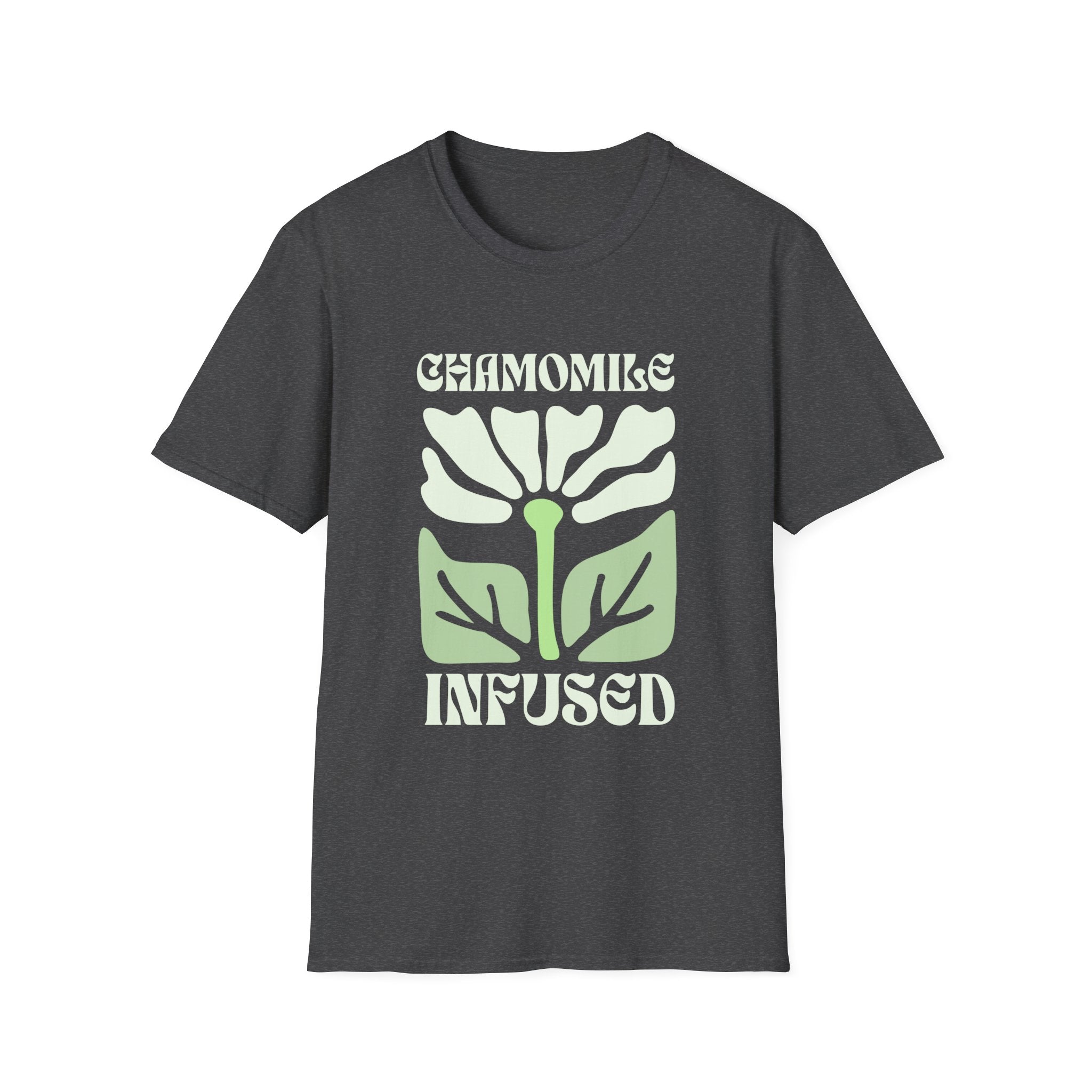 Chamomile Infused Graphic T-Shirt for Nature Lovers