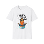 Stay Cool Woman T-shirt with Meditative Design