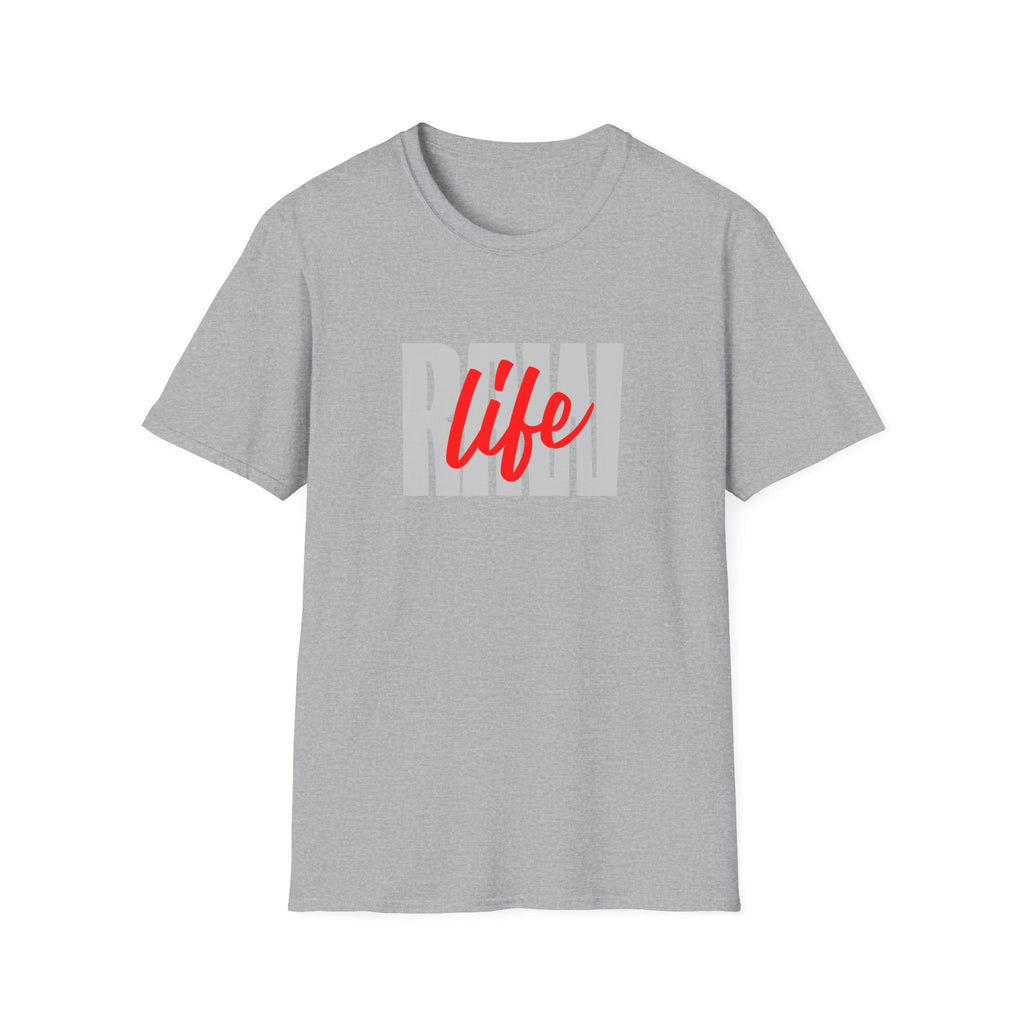 Raw Life T-Shirt with Bold Graphic Design