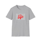 Raw Life T-Shirt with Bold Graphic Design