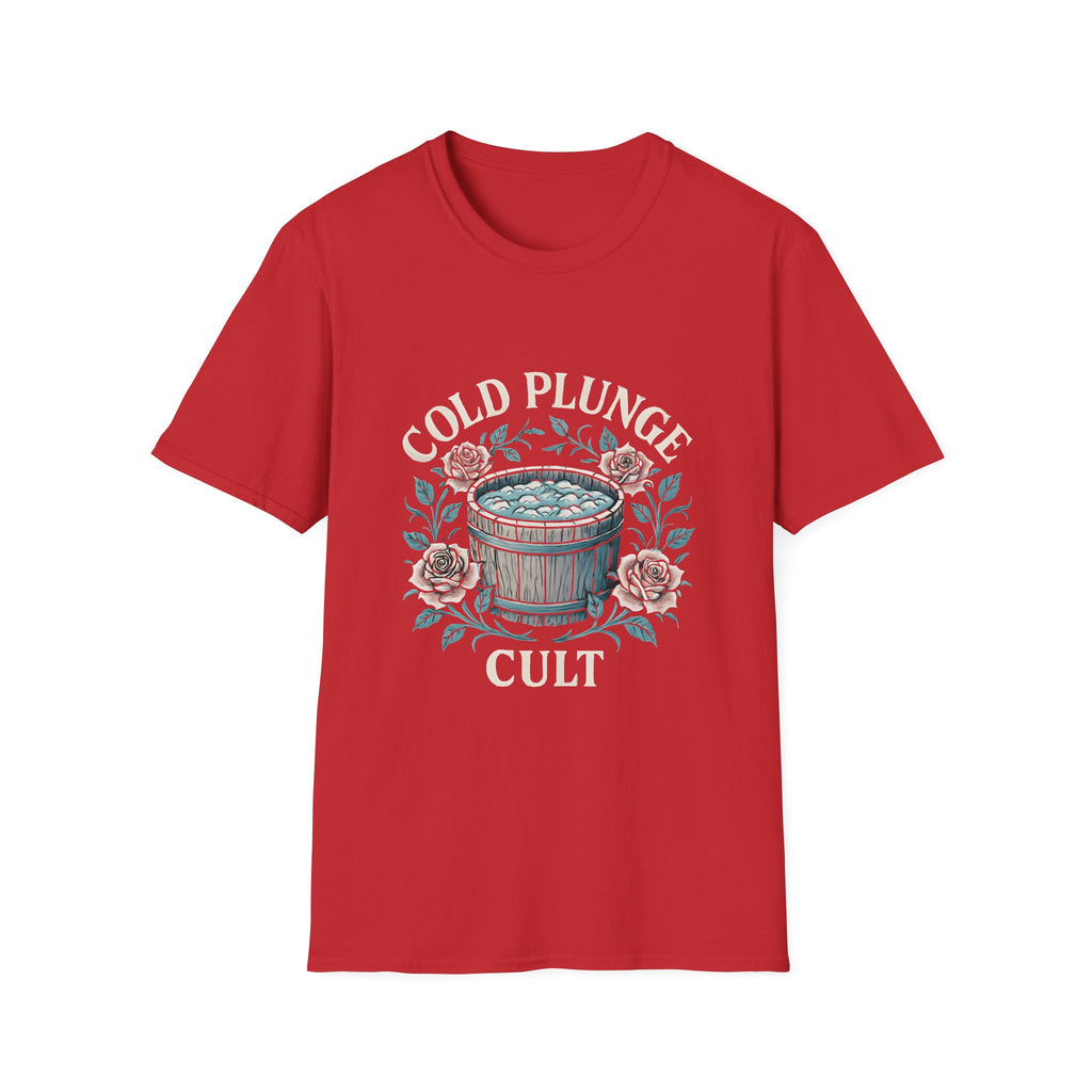 Cold Plunge Cult – Ice Bath Therapy Graphic Tee