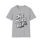 Motivational Fitness T-Shirt with One More Rep Design