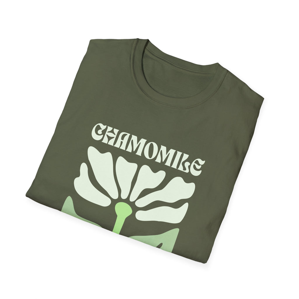Chamomile Infused Graphic T-Shirt for Nature Lovers
