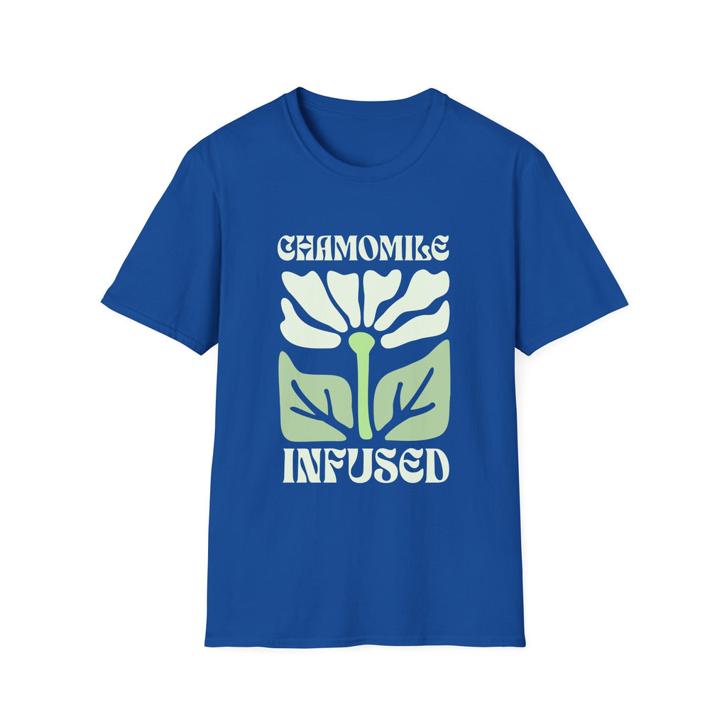Chamomile Infused Graphic T-Shirt for Nature Lovers
