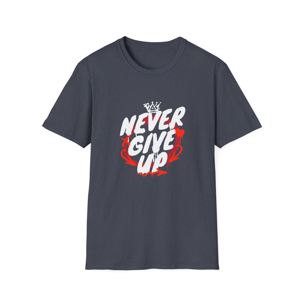 Never Give Up Motivational T-Shirt