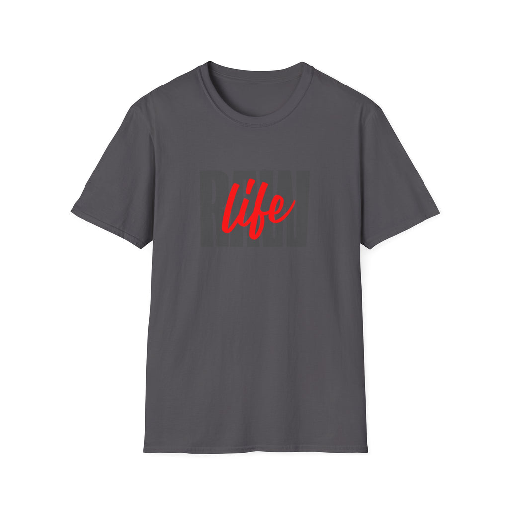 Raw Life T-Shirt with Bold Graphic Design