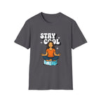 Stay Cool Woman T-shirt with Meditative Design