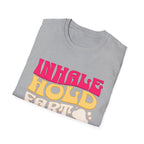 Inhale Hold Fart Graphic Tee for Fun Moments