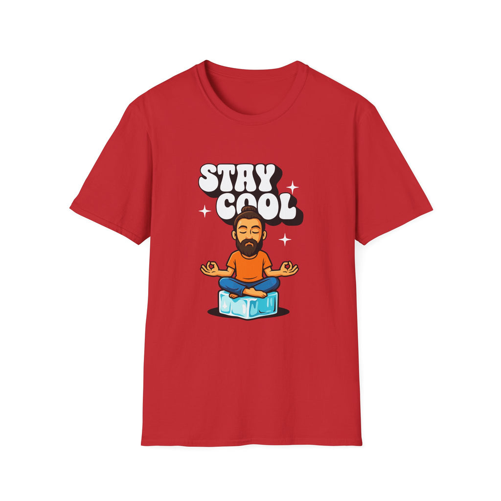 Stay Cool Man Graphic T-shirt with Chill Design