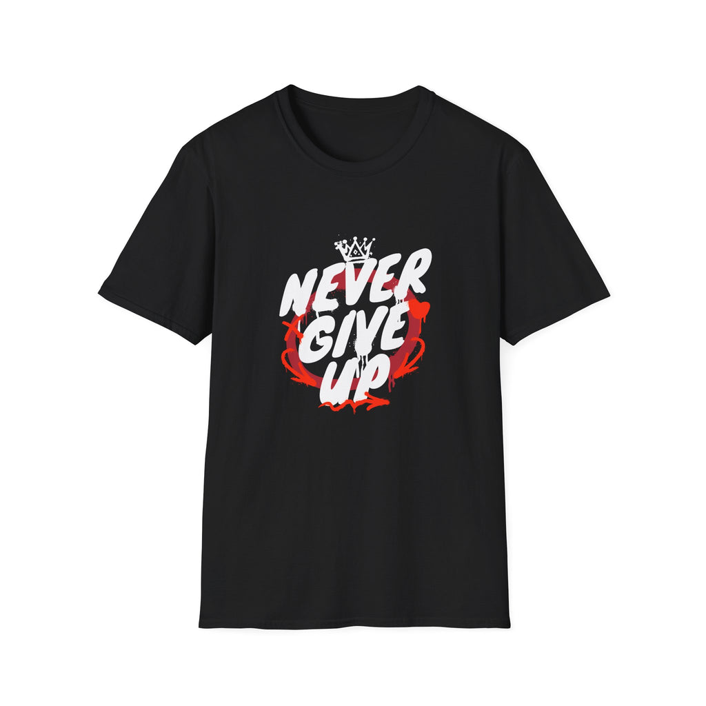 Never Give Up Motivational T-Shirt