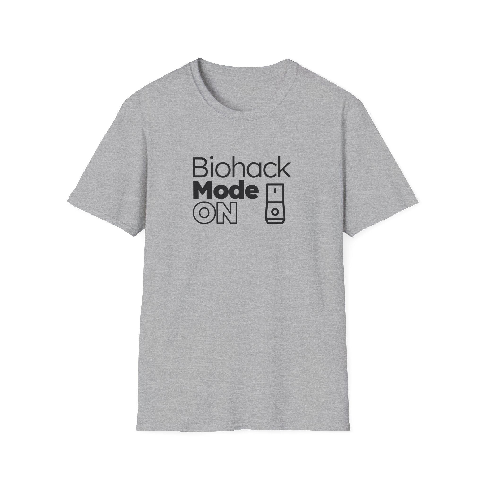 Biohack Mode On Graphic T-shirt for Wellness Enthusiasts