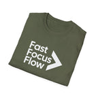 Fast Focus Flow Motivational T-Shirt