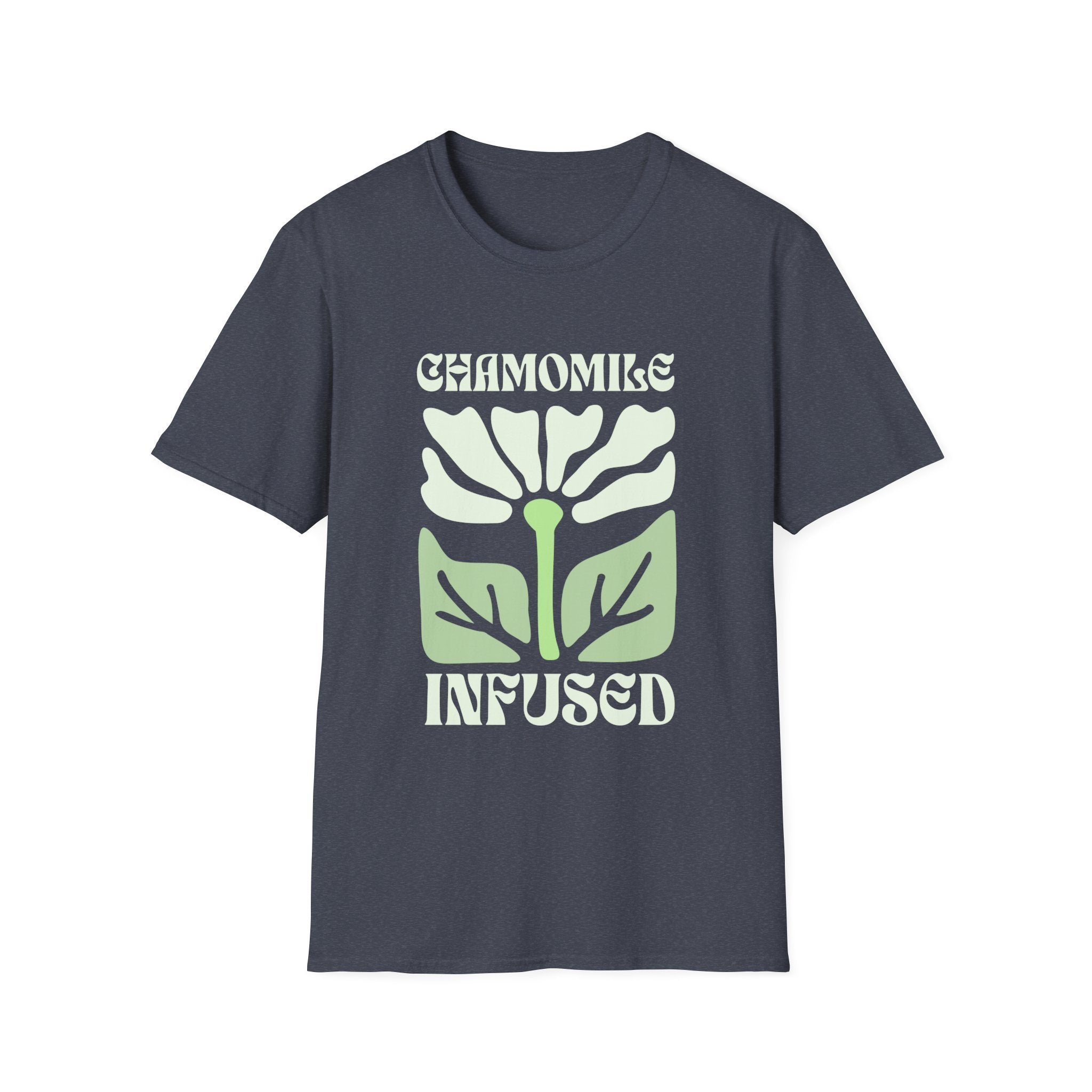 Chamomile Infused Graphic T-Shirt for Nature Lovers